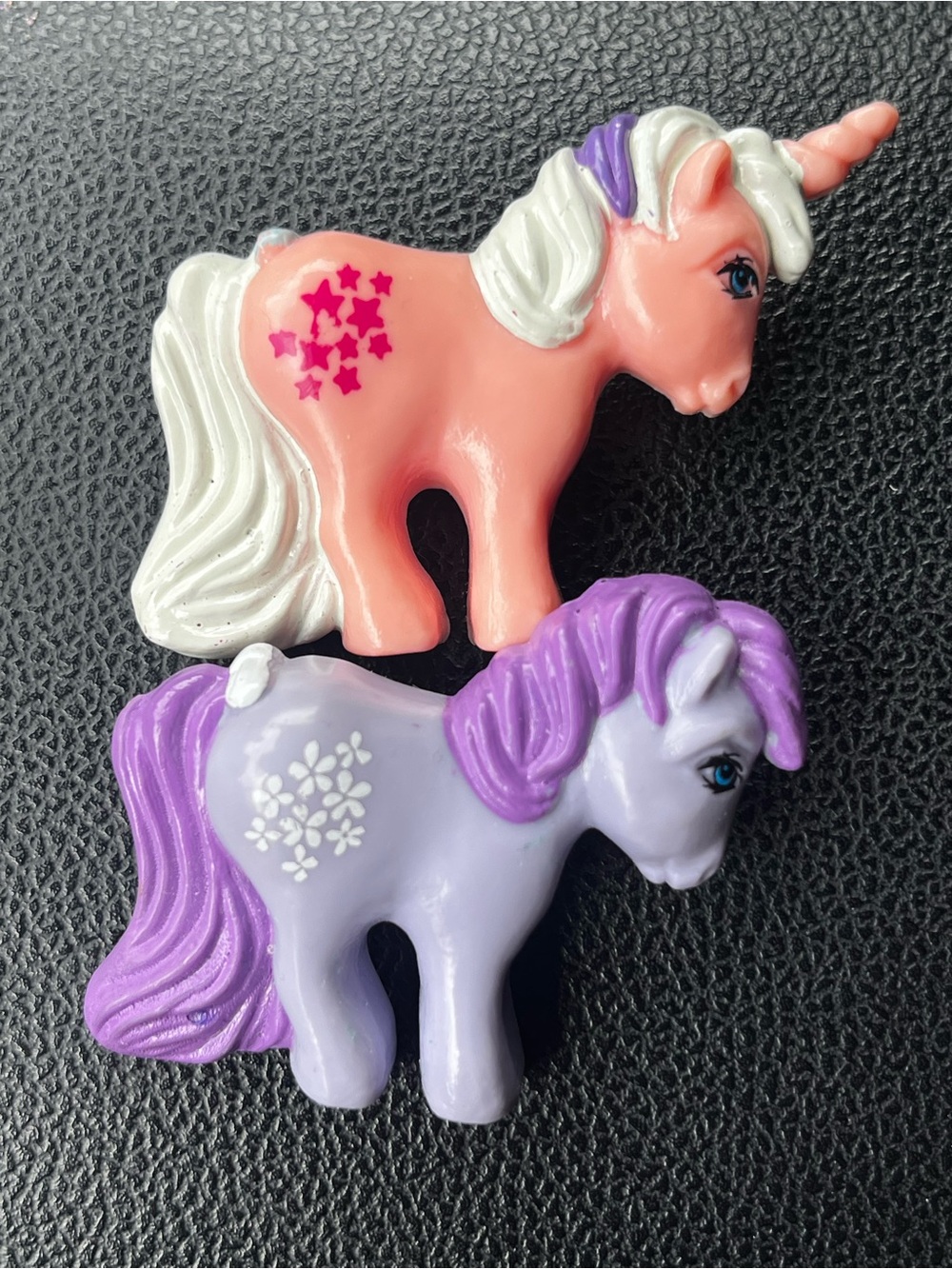 Vintage 1983 Hasbro My Little Pony blossom Twilight Unicorn Pin Brooch G1